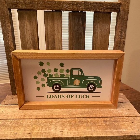 St. Patricks Day Shamrock Truck Decor Bundle, Farmhouse Happy St. Patrick’s Day - Picture 14 of 16